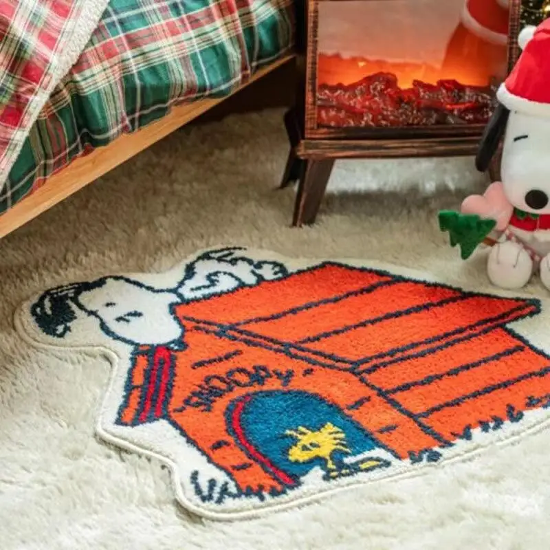 Home Bathroom Door - Cute Snoopy Cartoon Floor Mat Home