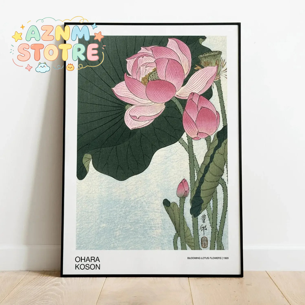 Home Design Bathroom - 1pc Vintage Japanese Canvas Print, Japanese