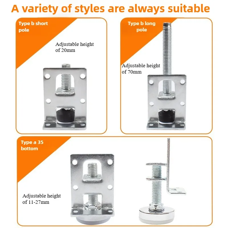 4 Set Leveler Feet Sofa Legs T - Home Kitchen & Bathroom ulasan dan harga