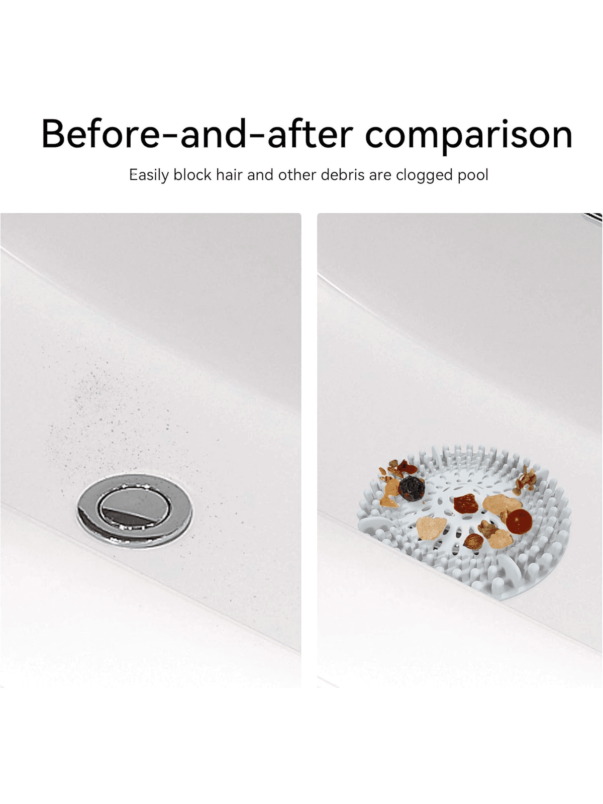 Silicone Sink Strainer And Dra - Drain Hair Catcher ulasan dan harga