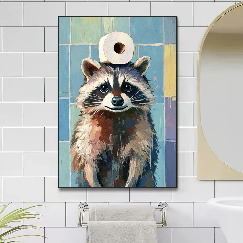 1pc frameless Toilet Paper Ani - Home Design Bathroom ulasan dan harga