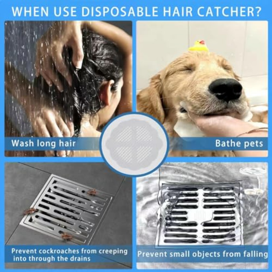 Disposable Hair Drain Catcher  - Drain Hair Catcher ulasan dan harga