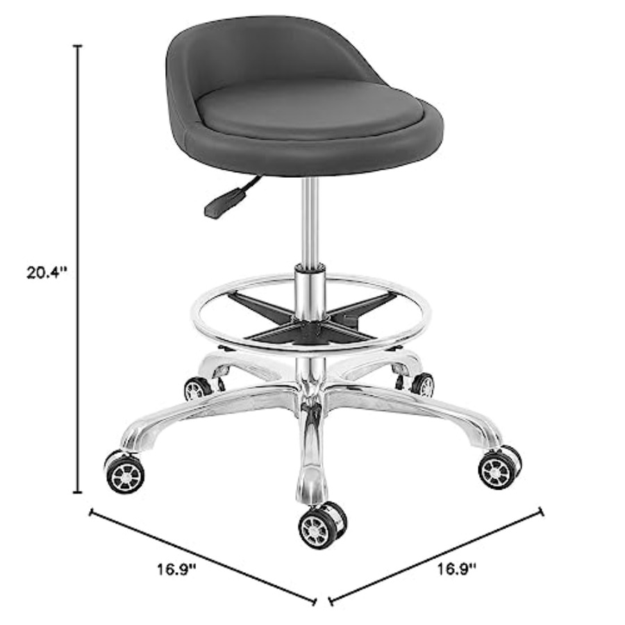 Rolling Stool Adjustable Draft - Home Kitchen & Bathroom ulasan dan harga