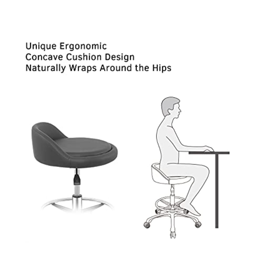 Rolling Stool Adjustable Draft - Home Kitchen & Bathroom ulasan dan harga