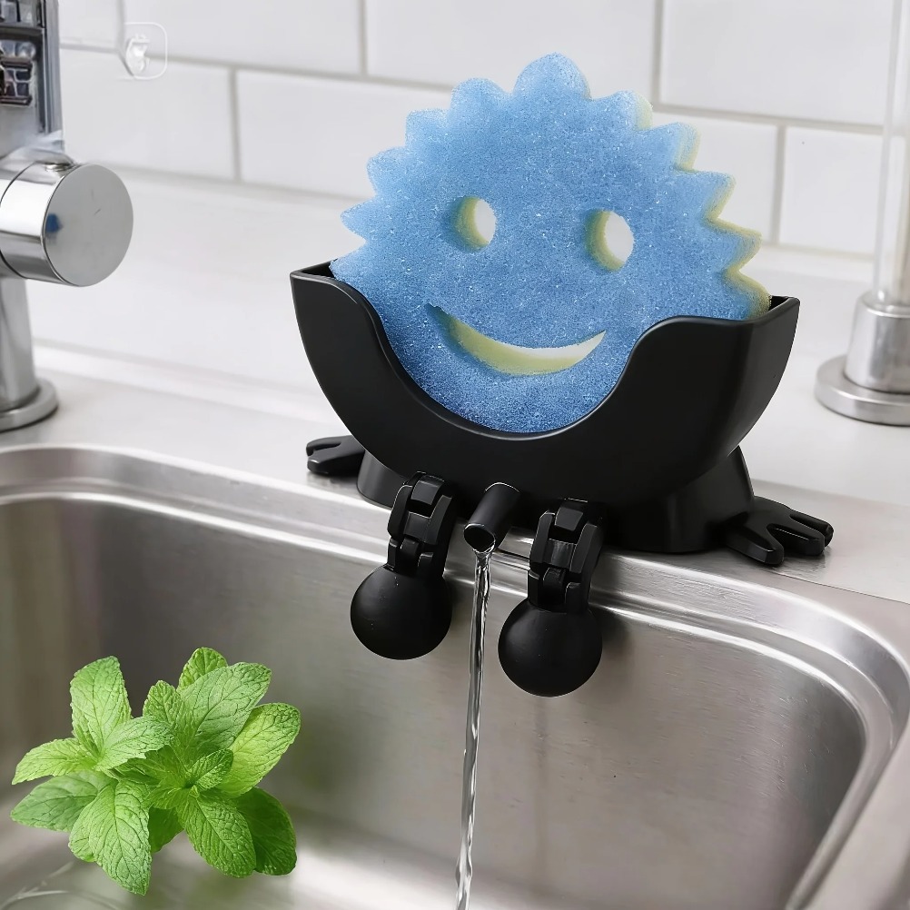 Drainable Soap & Sponge Holder - Home Design Bathroom ulasan dan harga