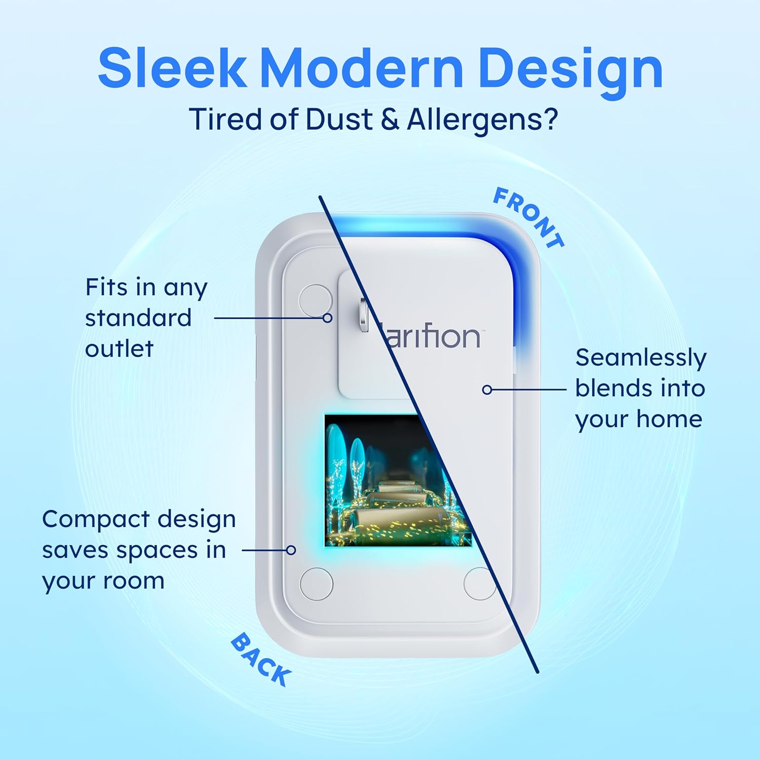 Negative Ion Air Purifier for  - Home Kitchen & Bathroom ulasan dan harga