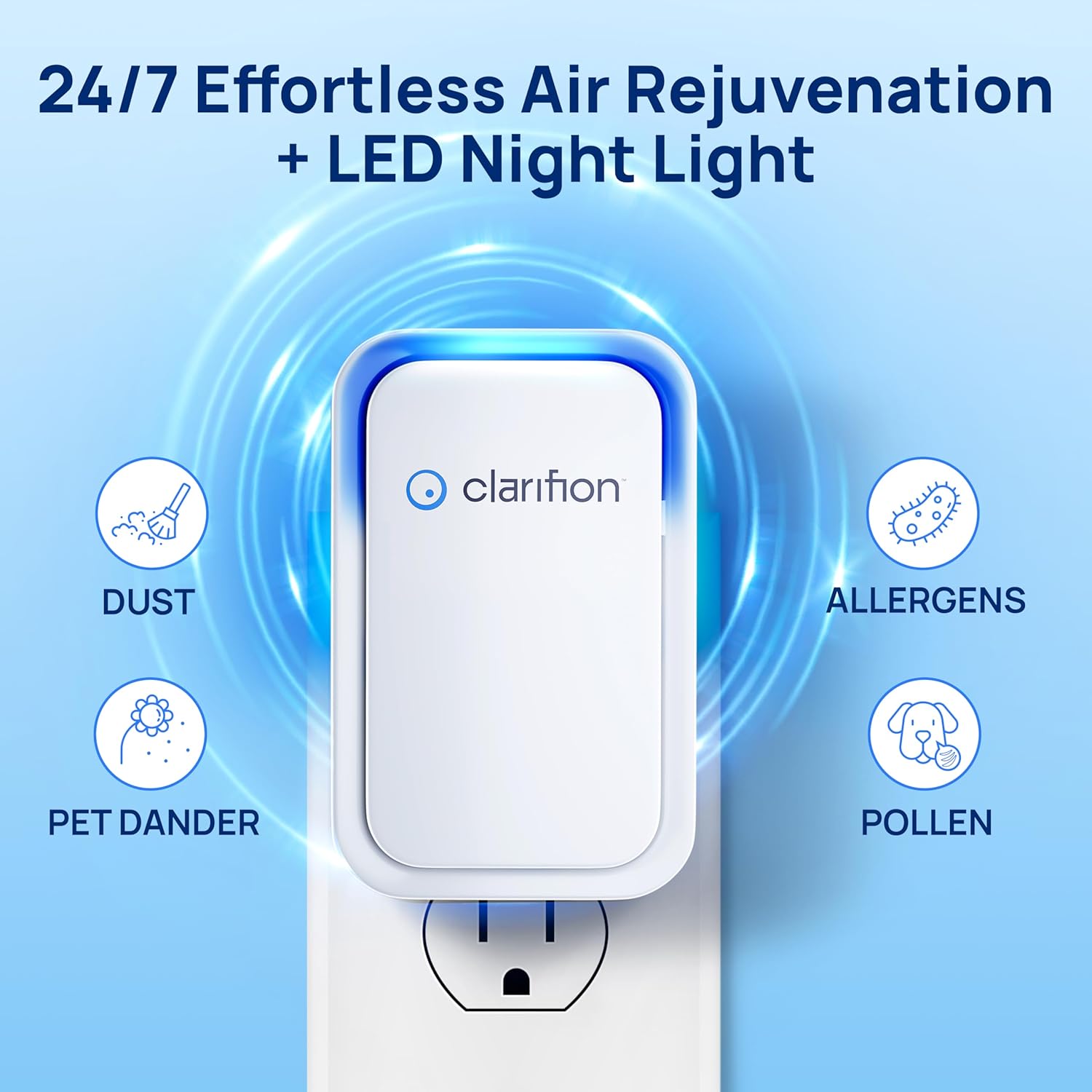 Negative Ion Air Purifier for  - Home Kitchen & Bathroom ulasan dan harga