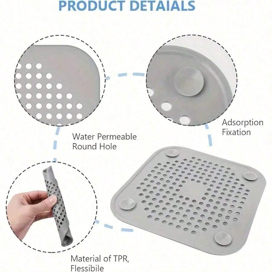 1/3pcs Silicone Hair Catcher,  - Drain Hair Catcher ulasan dan harga