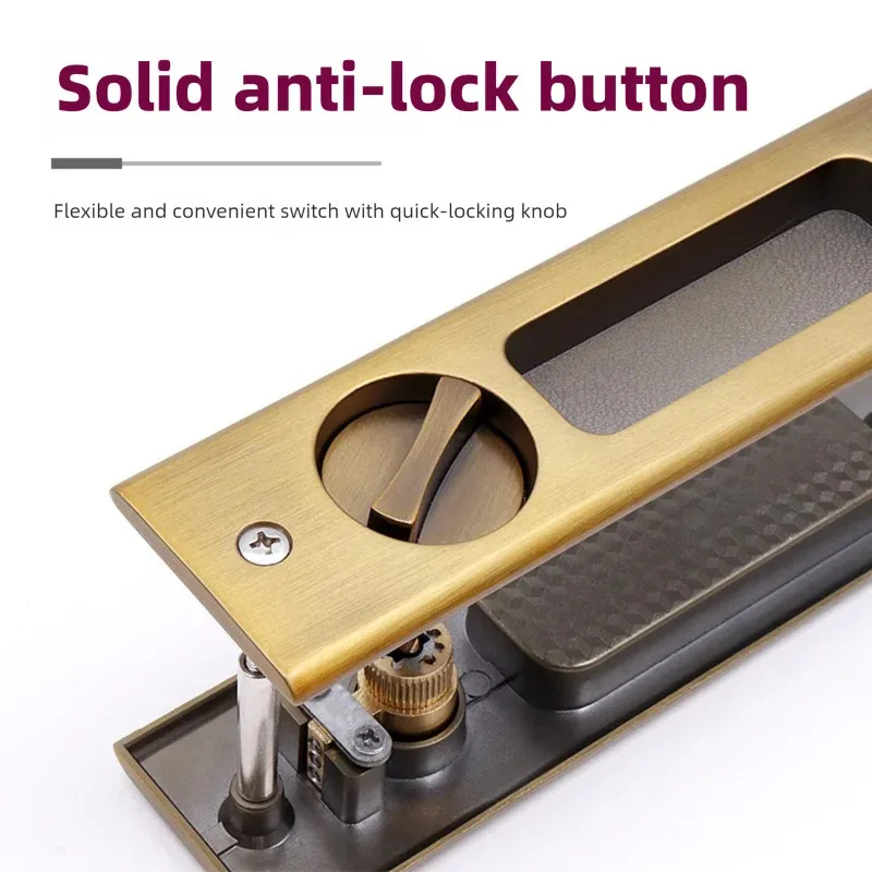 Durable Black Hook Sliding Doo - Home Bathroom Door ulasan dan harga