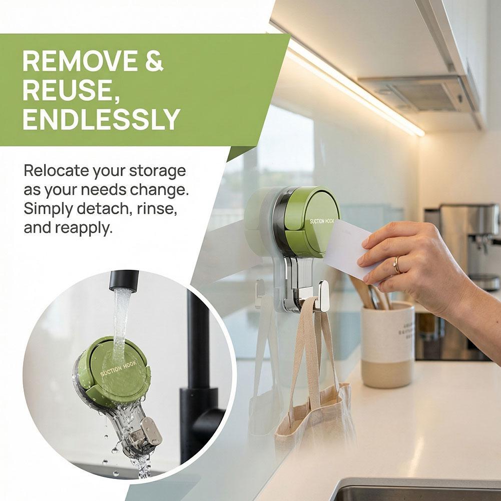 Strong Vacuum Suction Hooks Tr - Home Bathroom Door ulasan dan harga