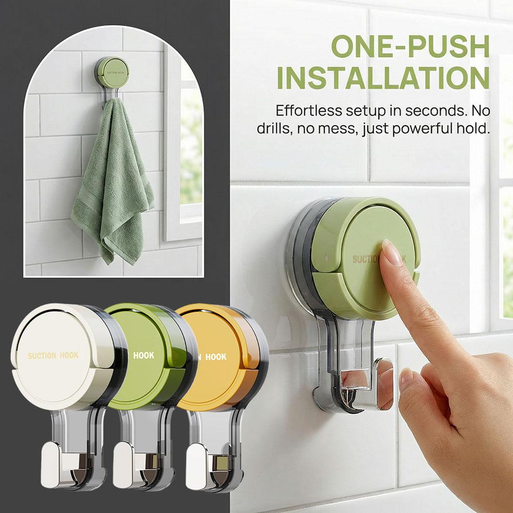 Strong Vacuum Suction Hooks Tr - Home Bathroom Door ulasan dan harga