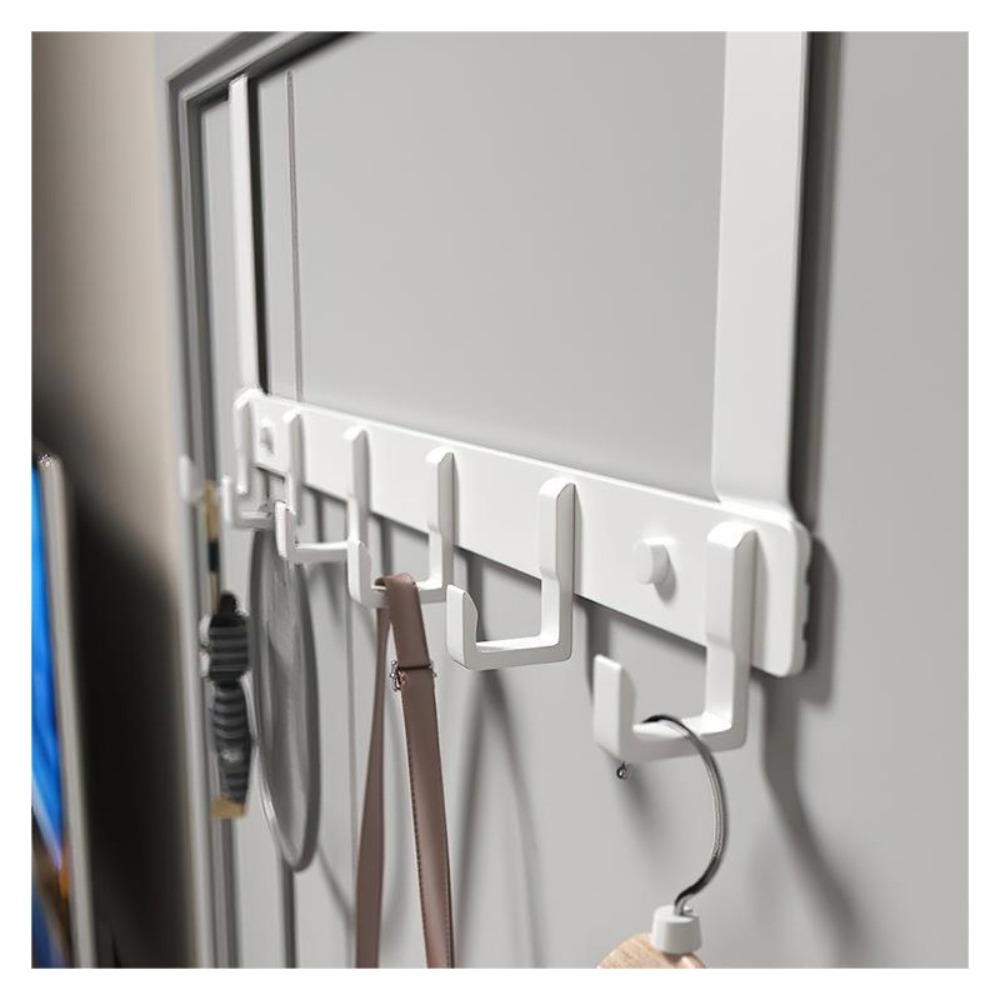 Hooks Over The Door 6 Hooks Cl - Home Bathroom Door ulasan dan harga