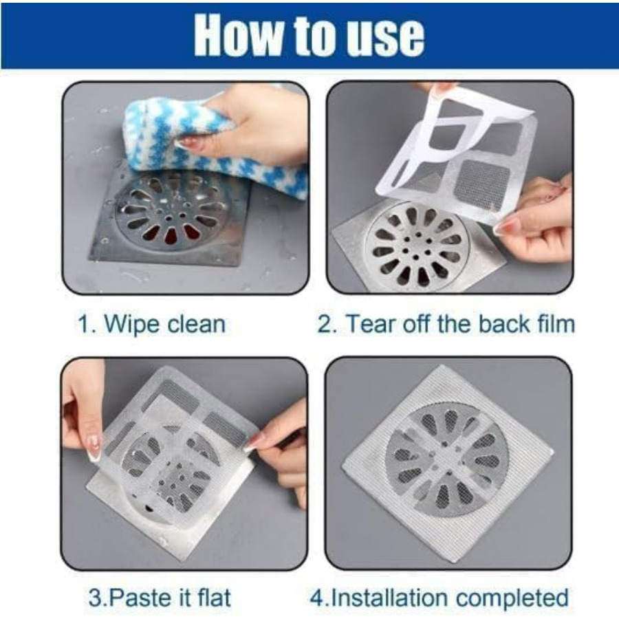 20 Pack Disposable Shower Drai - Drain Hair Catcher ulasan dan harga