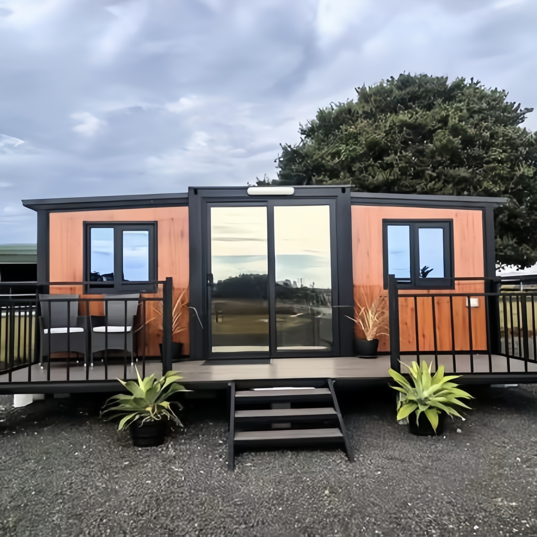 40FT Expandable Modular Prefab - Home Kitchen & Bathroom ulasan dan harga