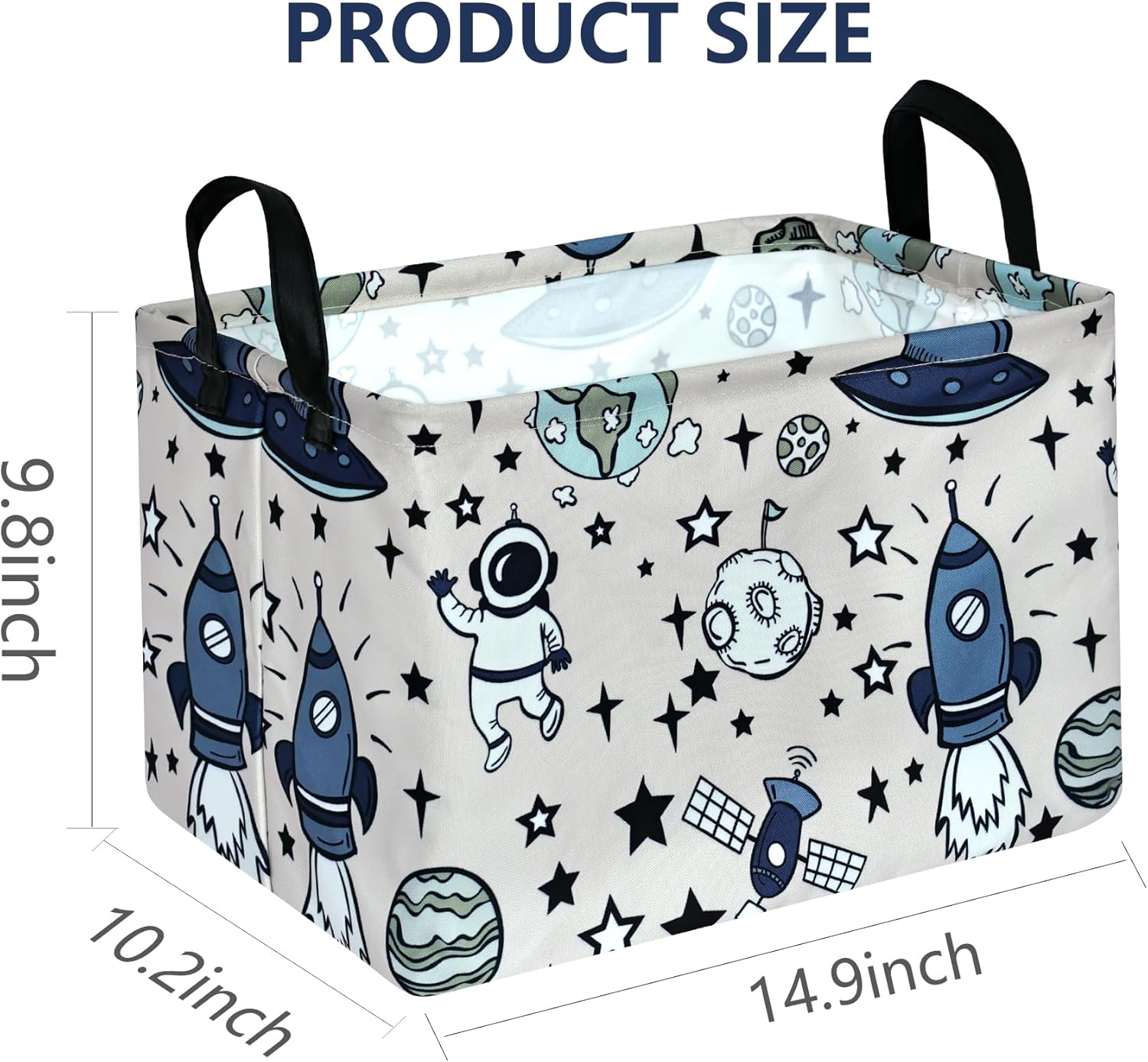 Spaceman Print Collapsible Sto - Home Kitchen & Bathroom ulasan dan harga