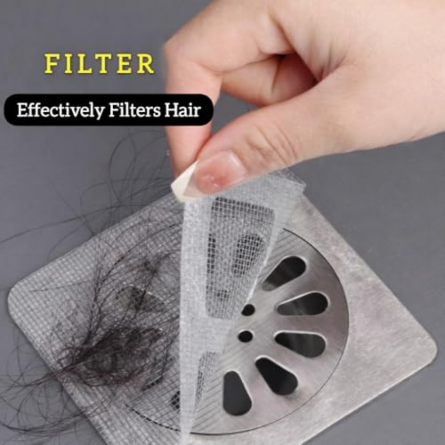 Disposable Shower Drain Hair C - Drain Hair Catcher ulasan dan harga