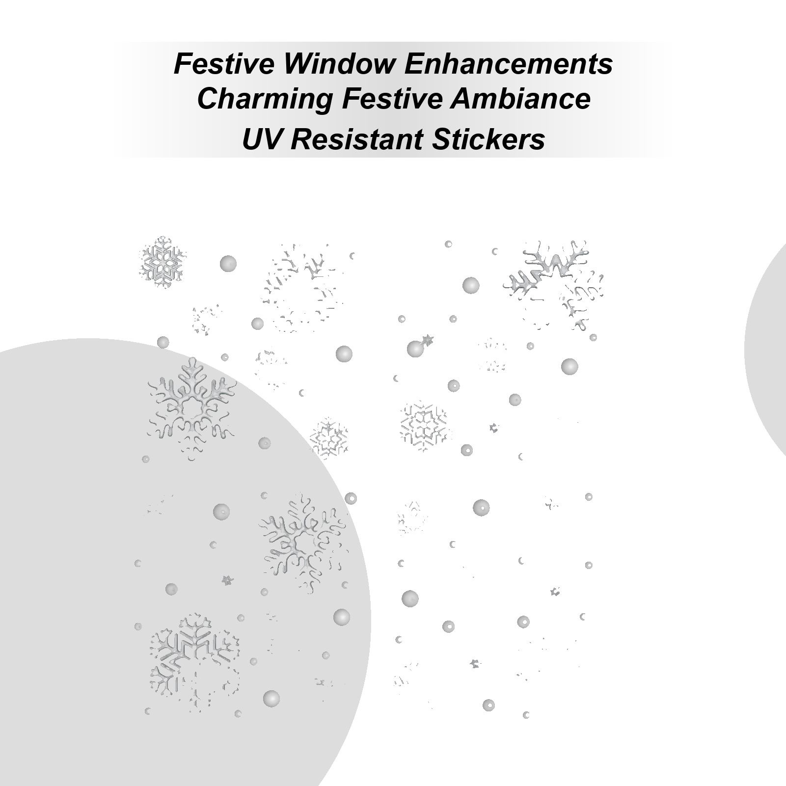 Holiday Window Clings Static R - Home Bathroom Door ulasan dan harga