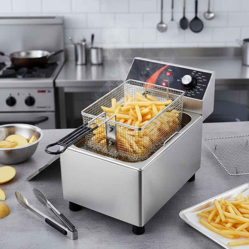 Tabletop Frying Machine 12Qt / - Home Kitchen & Bathroom ulasan dan harga