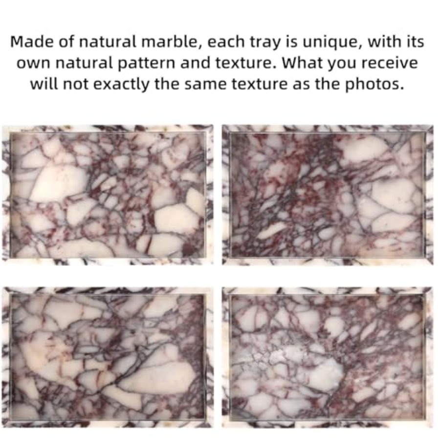Marble Bathroom Vanity Tray, N - Home Kitchen & Bathroom ulasan dan harga