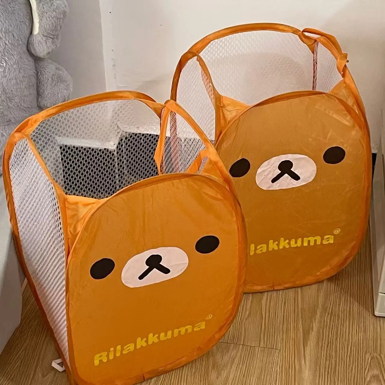 Hot Rilakkuma Mesh Folding Lar - Bathroom Home Improvement ulasan dan harga