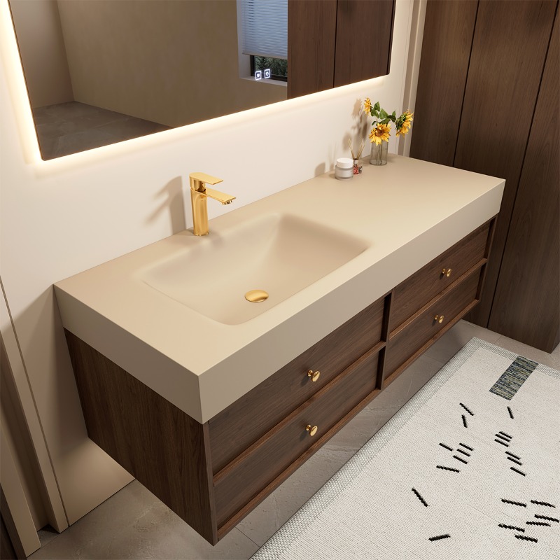 Modern Luxury Bathroom Cabinet - Home Bathroom Partition Wall ulasan dan harga