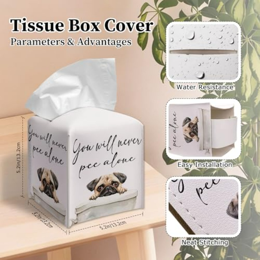 Cute Pug Dog Bathroom Tissue B - Home Alone Bathroom ulasan dan harga