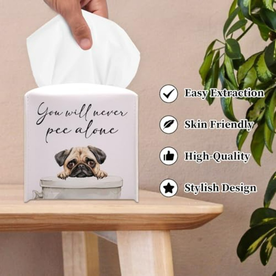 Cute Pug Dog Bathroom Tissue B - Home Alone Bathroom ulasan dan harga