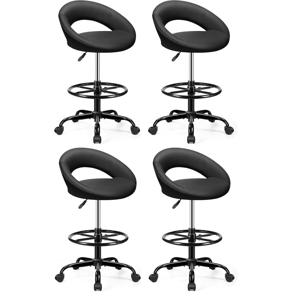 Adjustable Swivel Bar Stools w - Home Kitchen & Bathroom ulasan dan harga