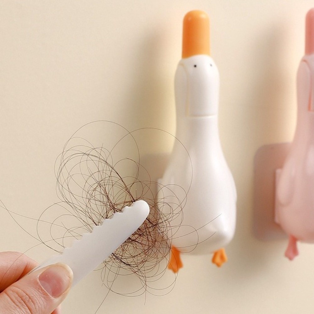 Reusable Cartoon Duck-Shaped H - Drain Hair Catcher ulasan dan harga