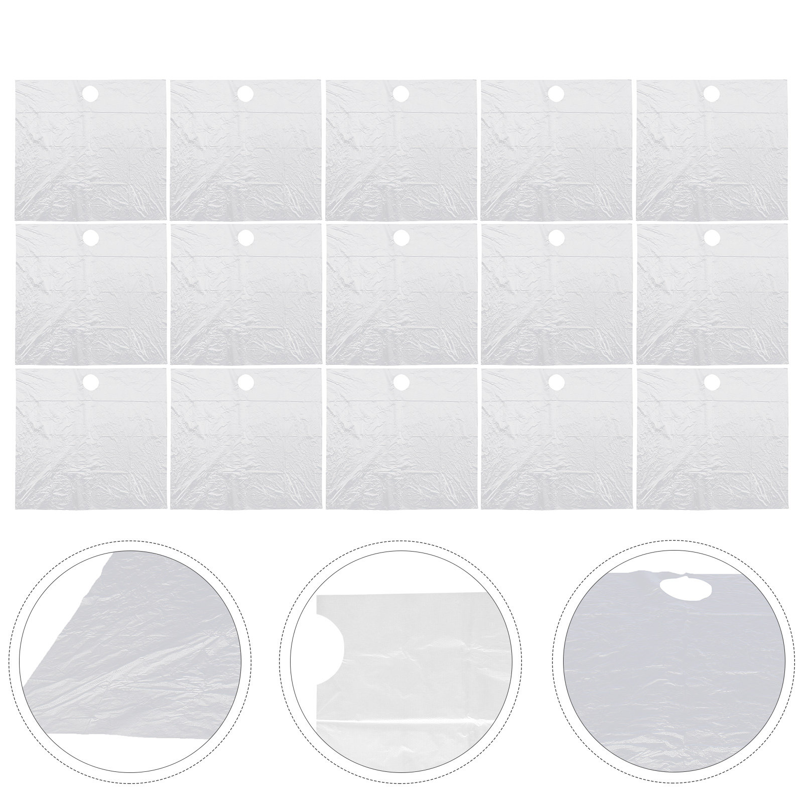 40Pcs Flat Shower Drain Hair C - Drain Hair Catcher ulasan dan harga