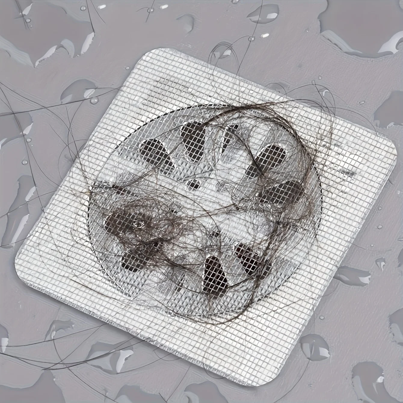 Self Adhesive Drain Filter Net - Drain Hair Catcher ulasan dan harga