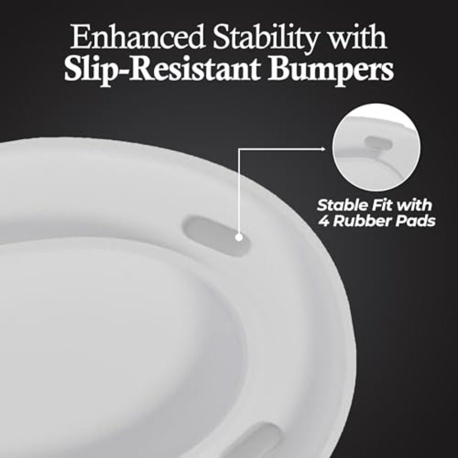 SafeBuns soft close round toil - Home Design Bathroom ulasan dan harga