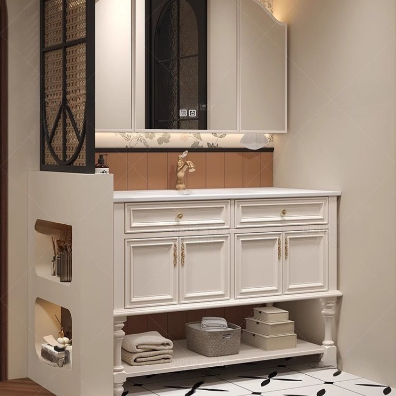 Organizer Mirror Bathroom Cabi - Home Bathroom Partition Wall ulasan dan harga