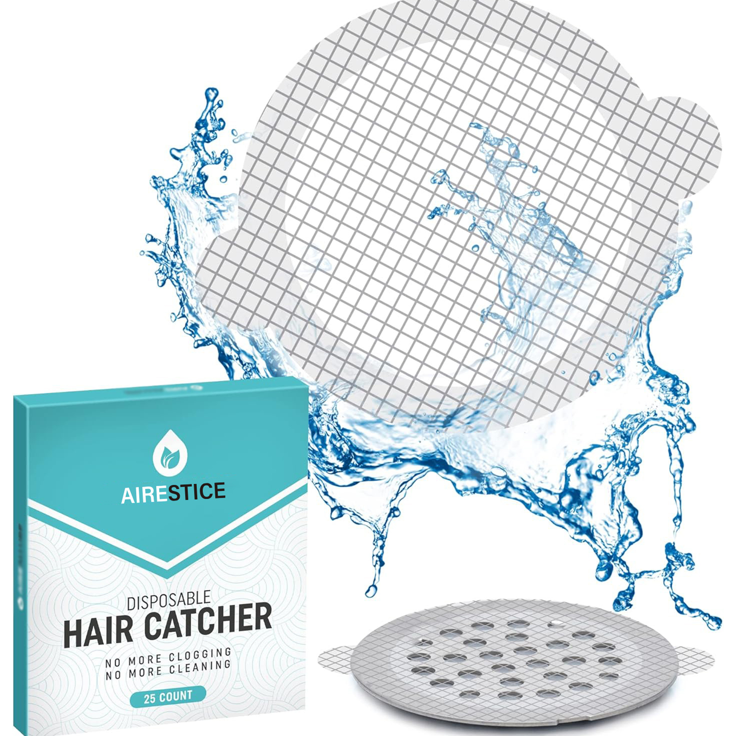 25 Pack Disposable Shower Drai - Drain Hair Catcher ulasan dan harga