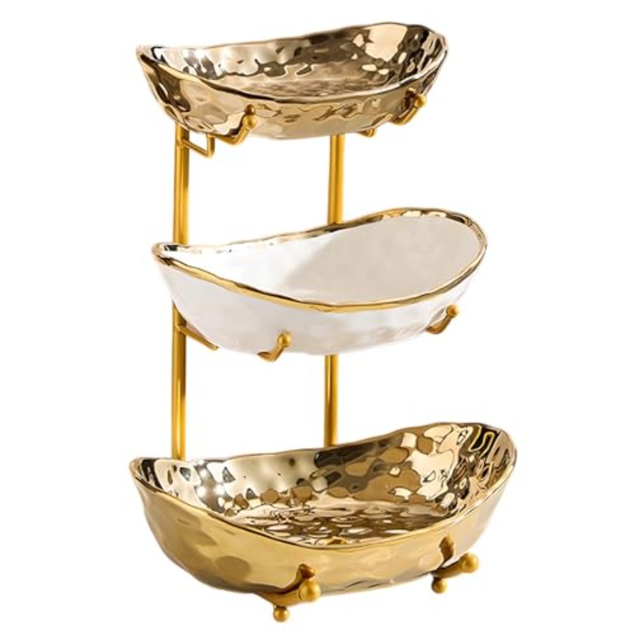 3 Tier Fruit Bowl for Kitchen  - Home Kitchen & Bathroom ulasan dan harga