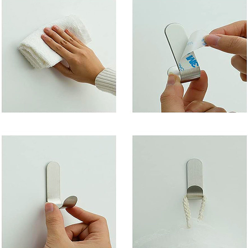 Self Adhesive Strong Wall Hook - Home Bathroom Door ulasan dan harga